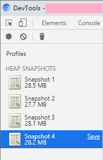 内存快照 内存快照